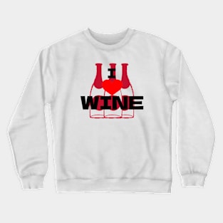 Wine Love Cute Crewneck Sweatshirt